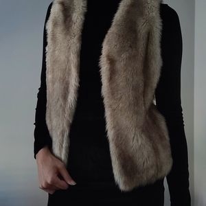 Dynamite Faux Fur Vest
